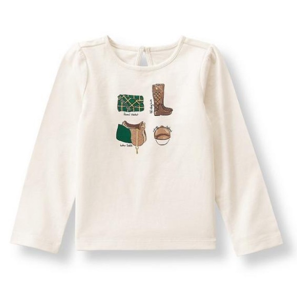 Janie and Jack Other - 🎀 Janie and Jack Countryside Ride Riding Tee 🎀